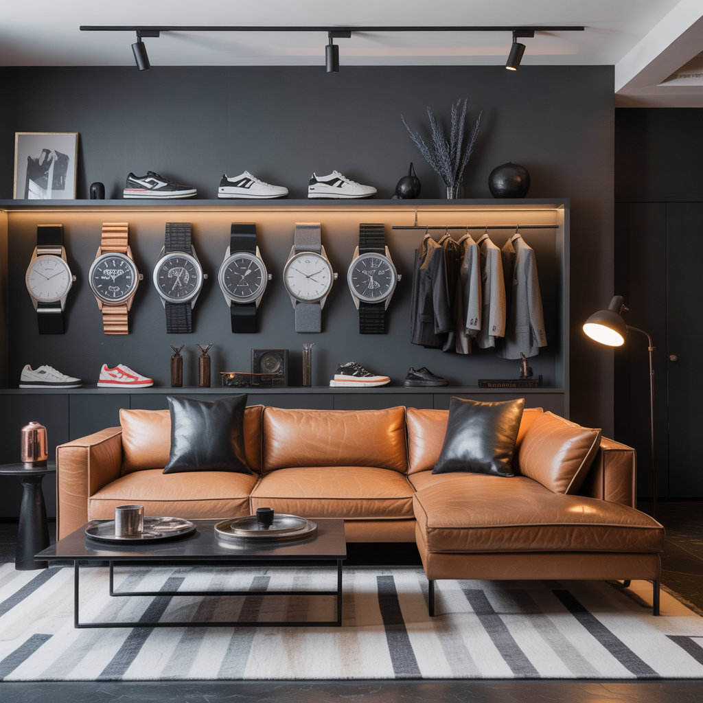 modern living room ideas for men