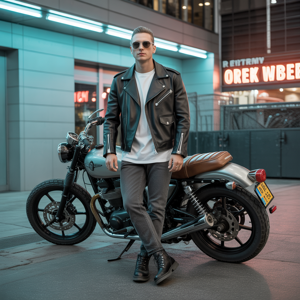 motorcycle mens fashion