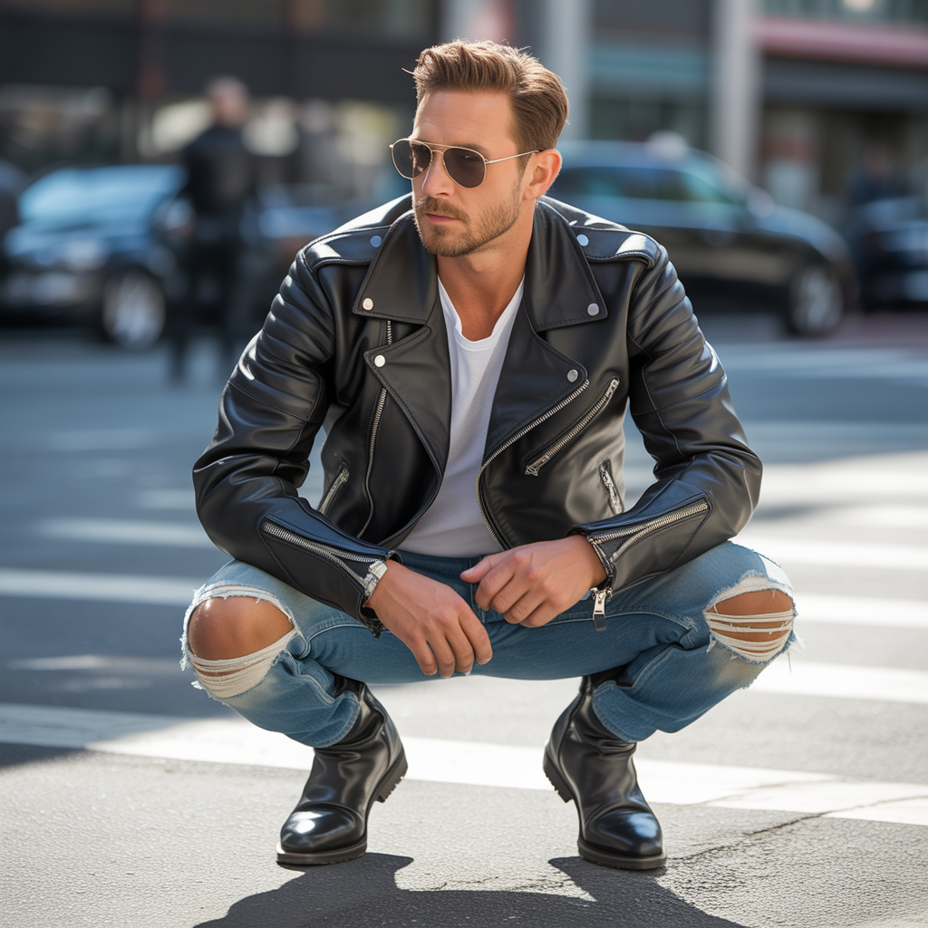 motorcycle mens fashion