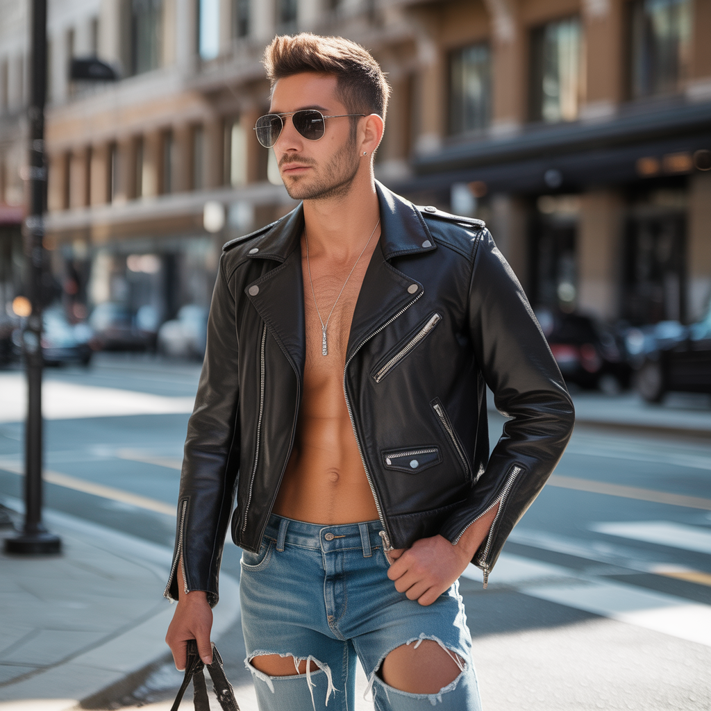 motorcycle mens fashion
