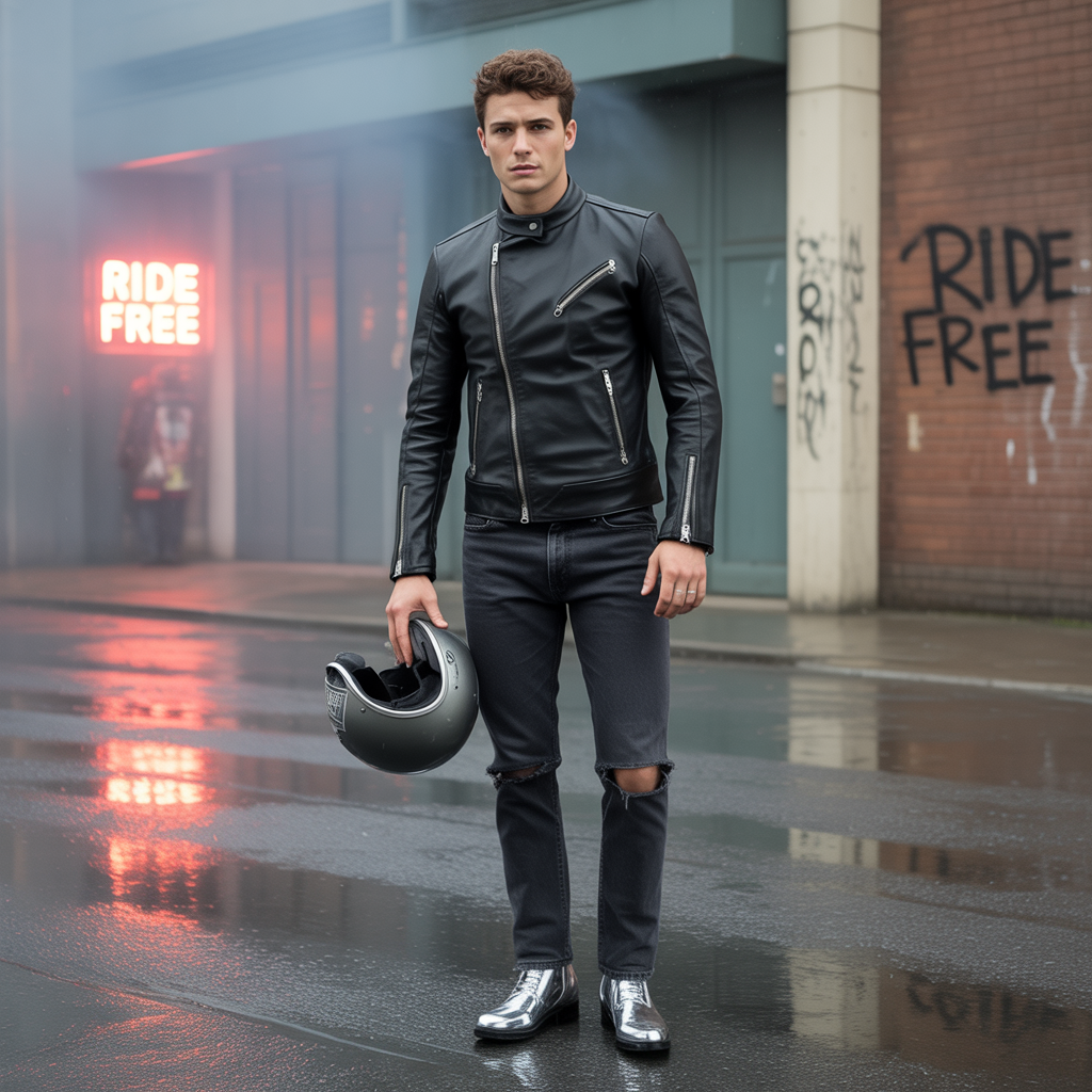 motorcycle mens fashion