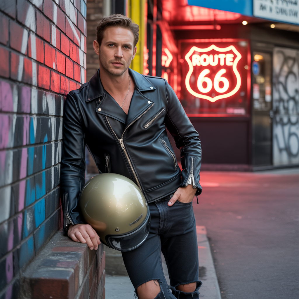 motorcycle mens fashion