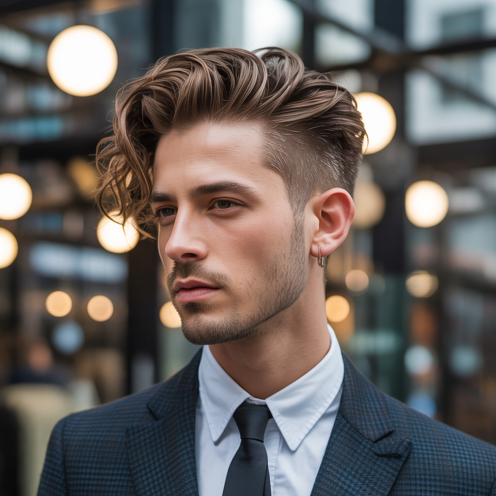 mullet haircut men