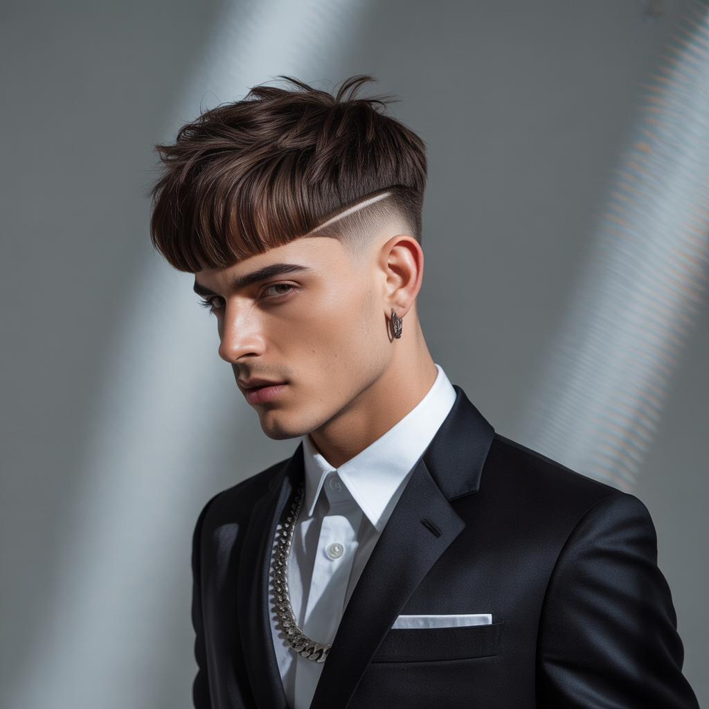 mullet haircut men