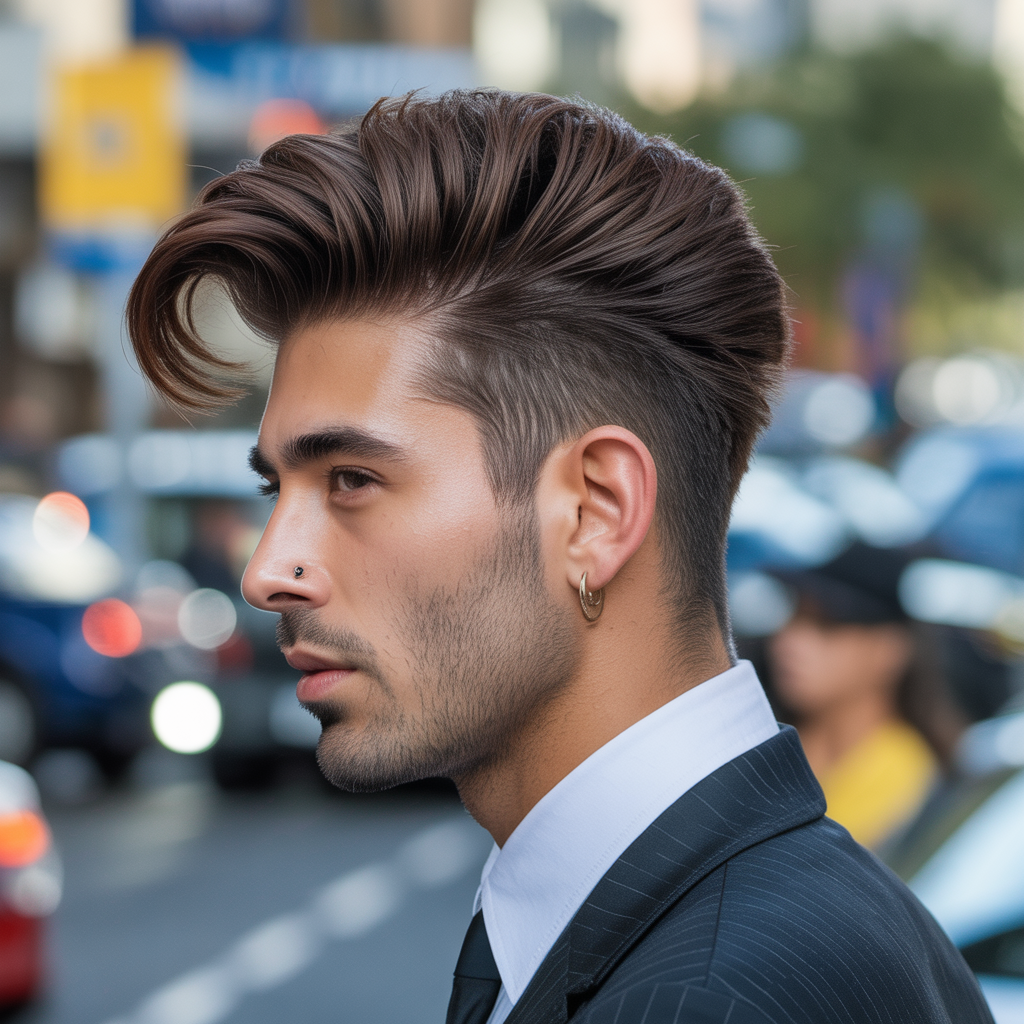 mullet haircut men