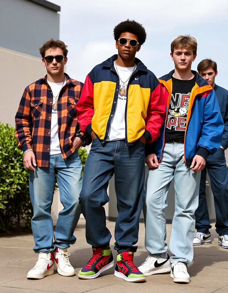 must have 90s fashion men outfits