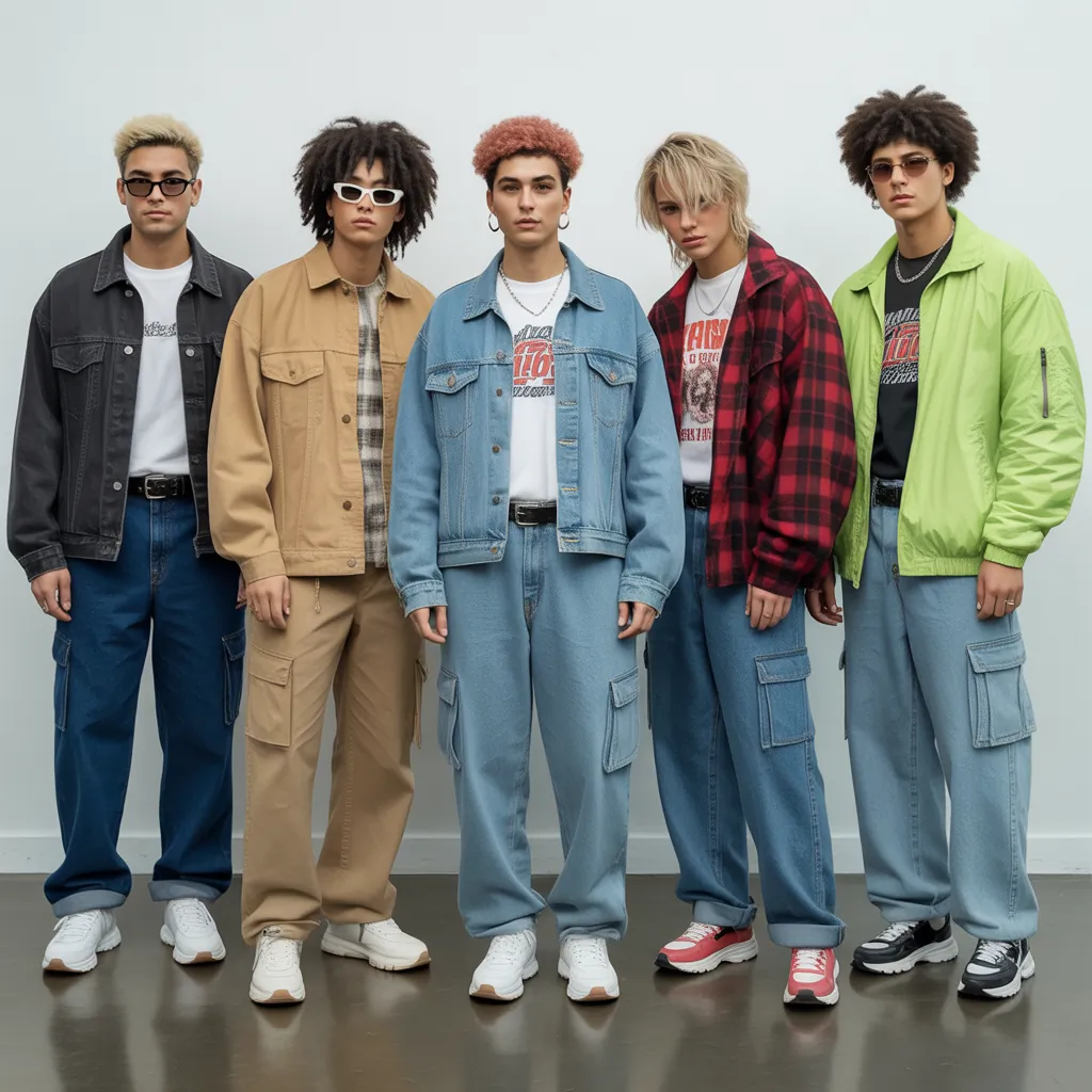 must have 90s fashion men outfits