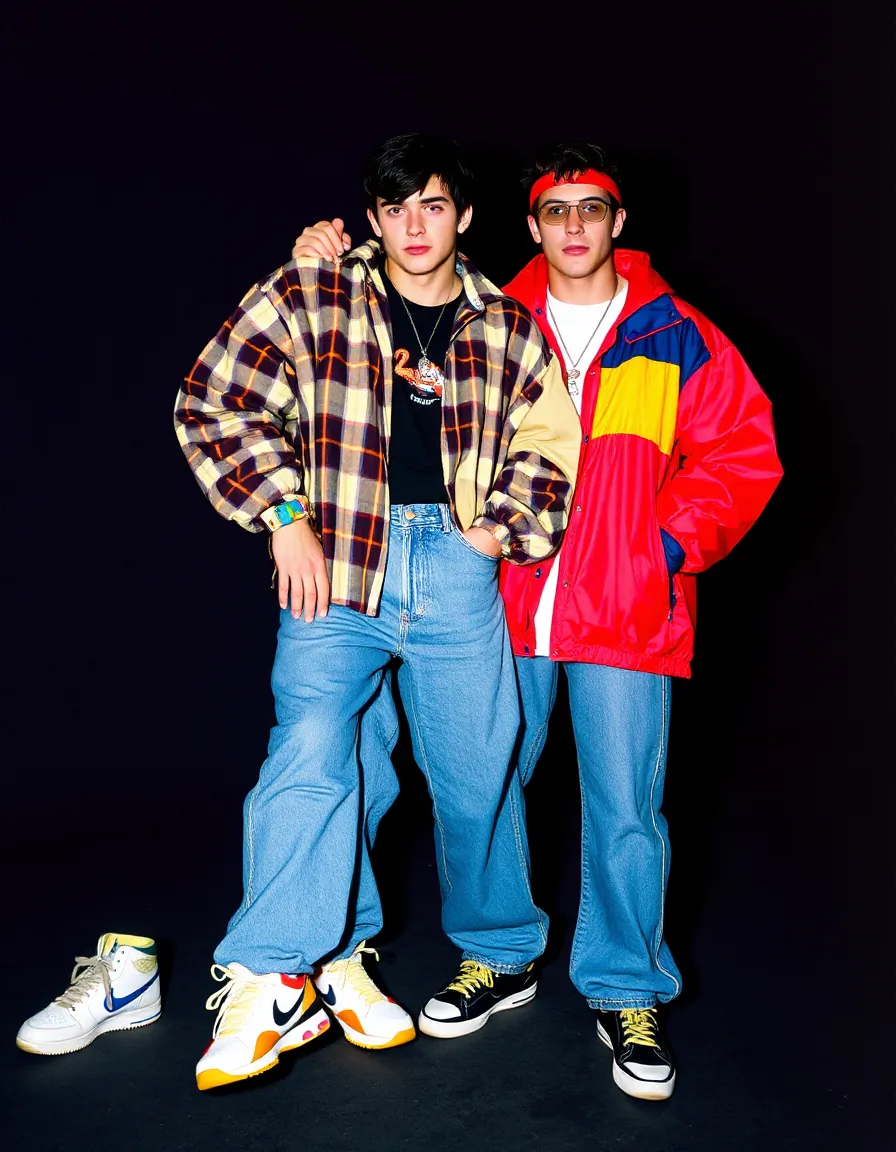 must have 90s fashion men outfits