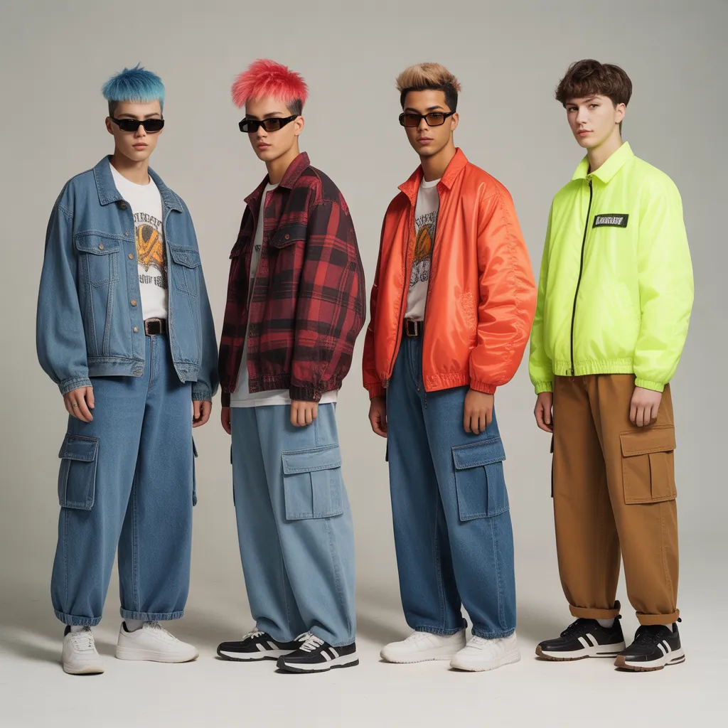 must have 90s fashion men outfits