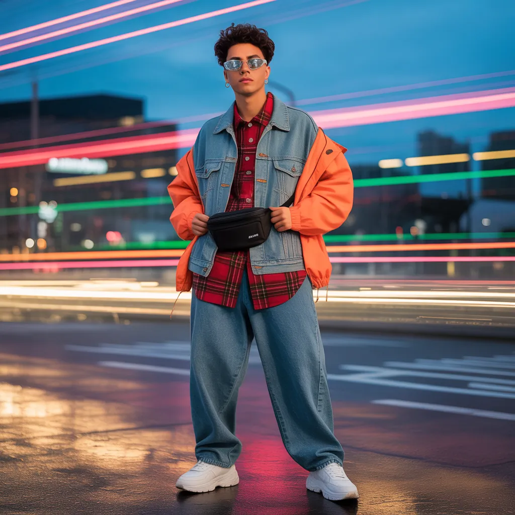 must have 90s fashion men outfits