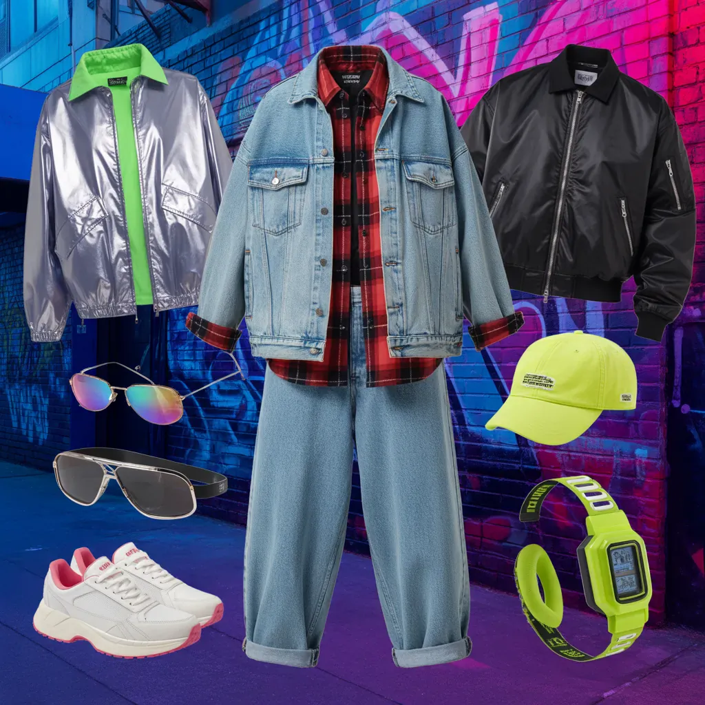 must have 90s fashion men outfits