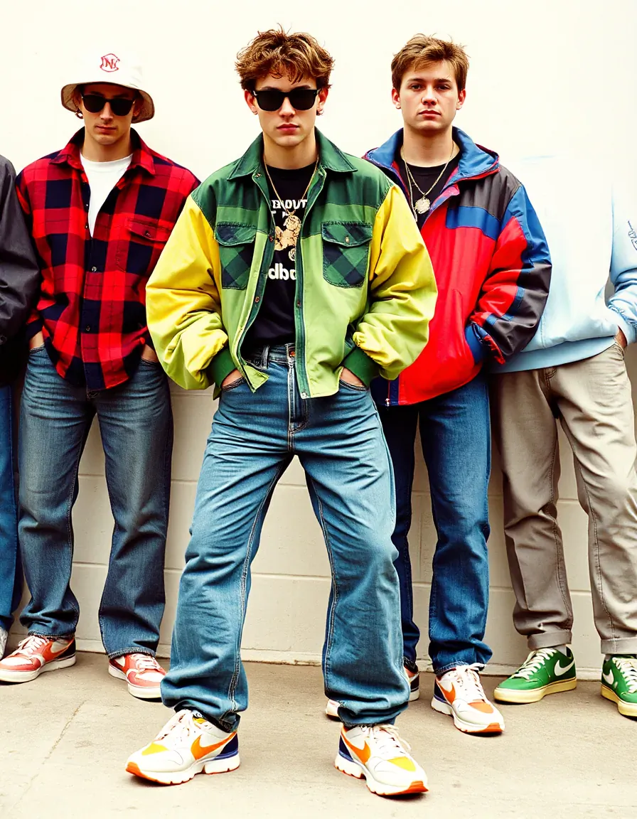 must have 90s fashion men outfits