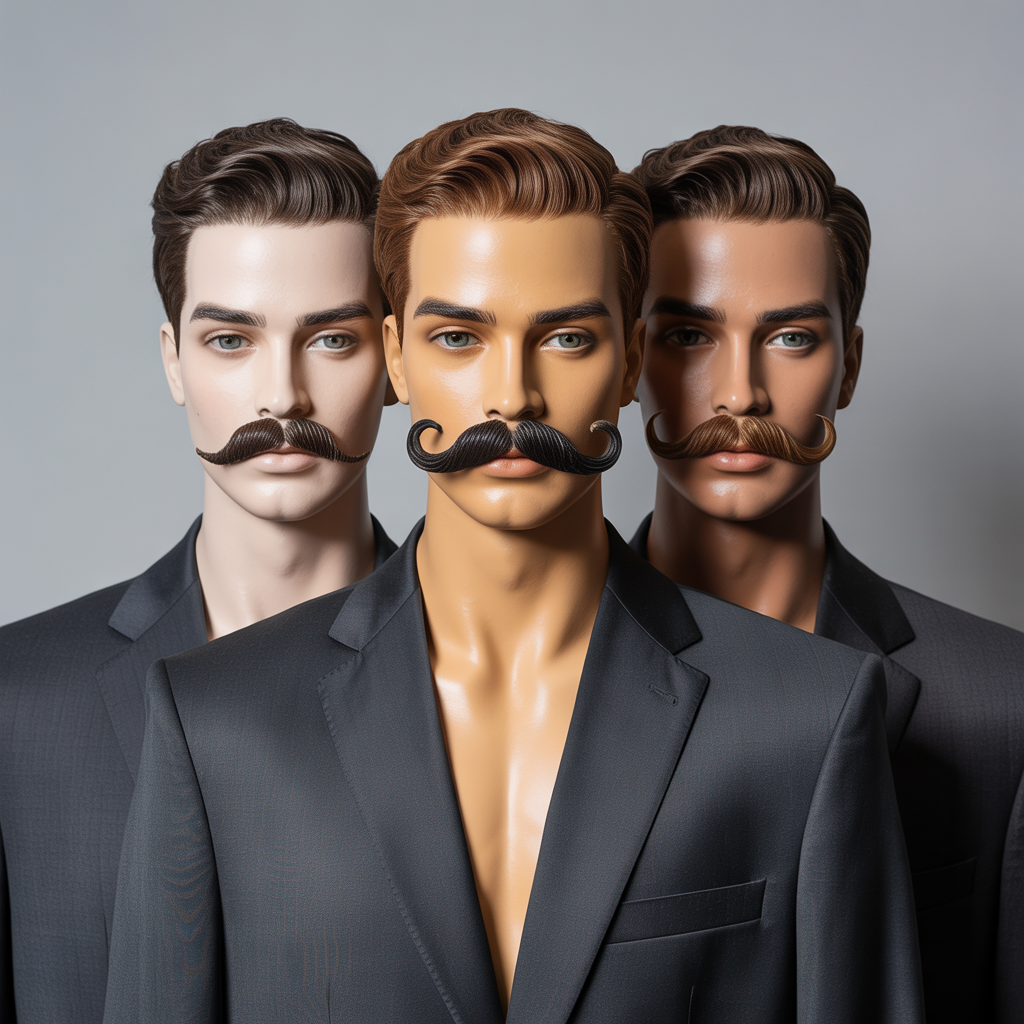 mustache styles without beard