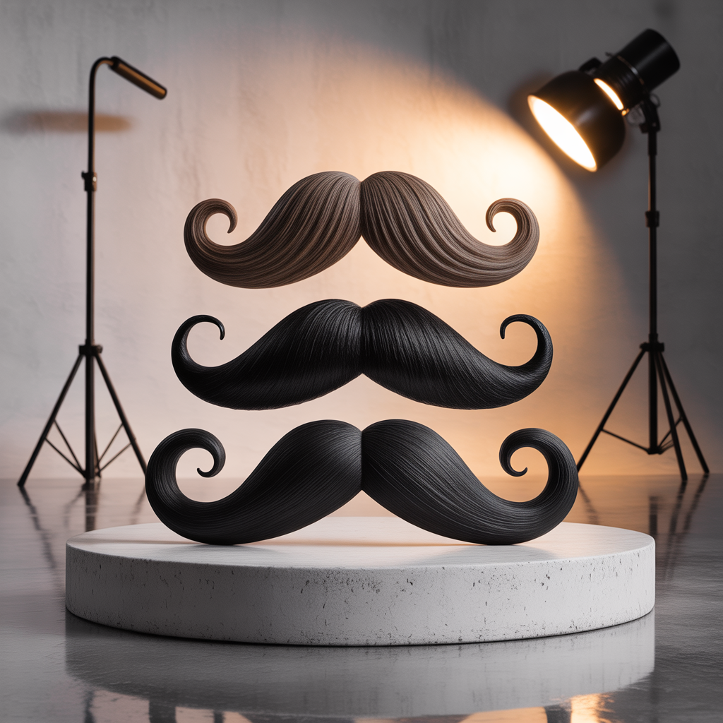 mustache styles without beard