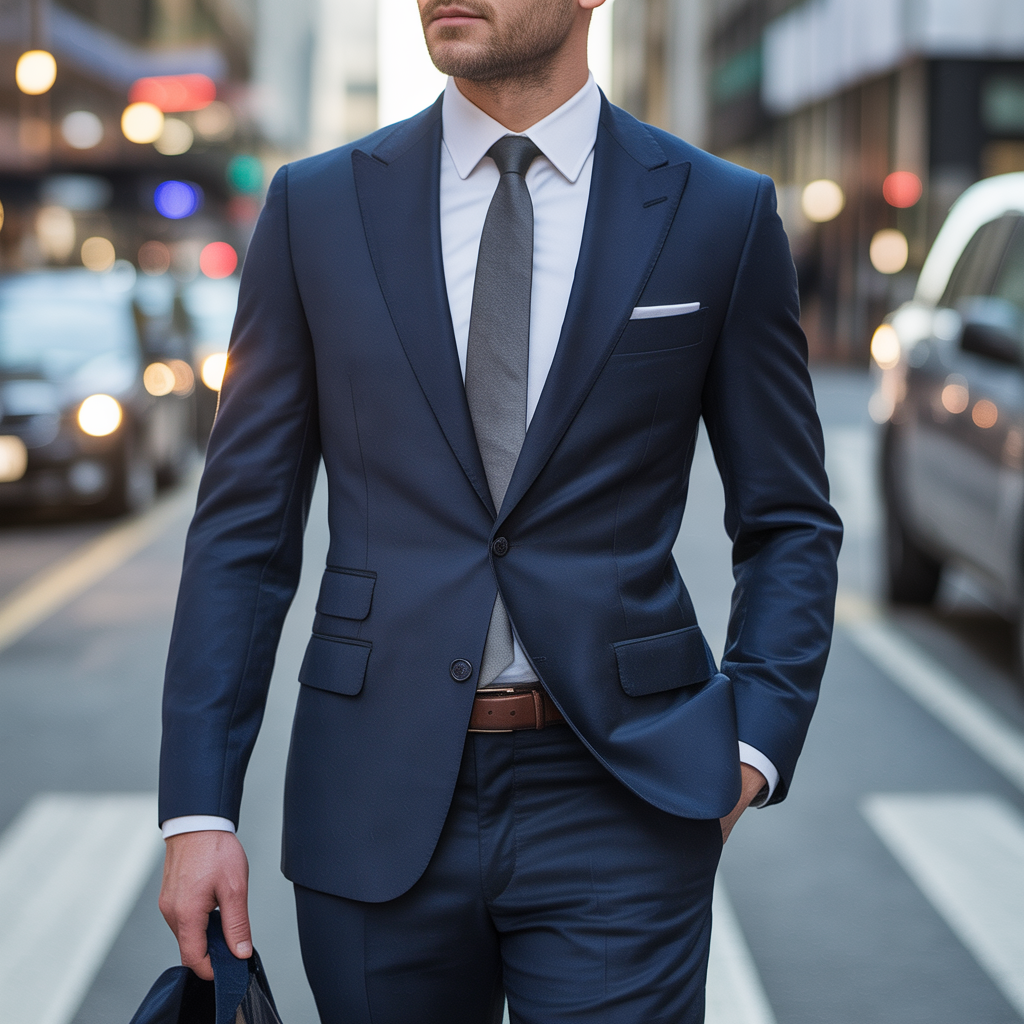 navy blue suits