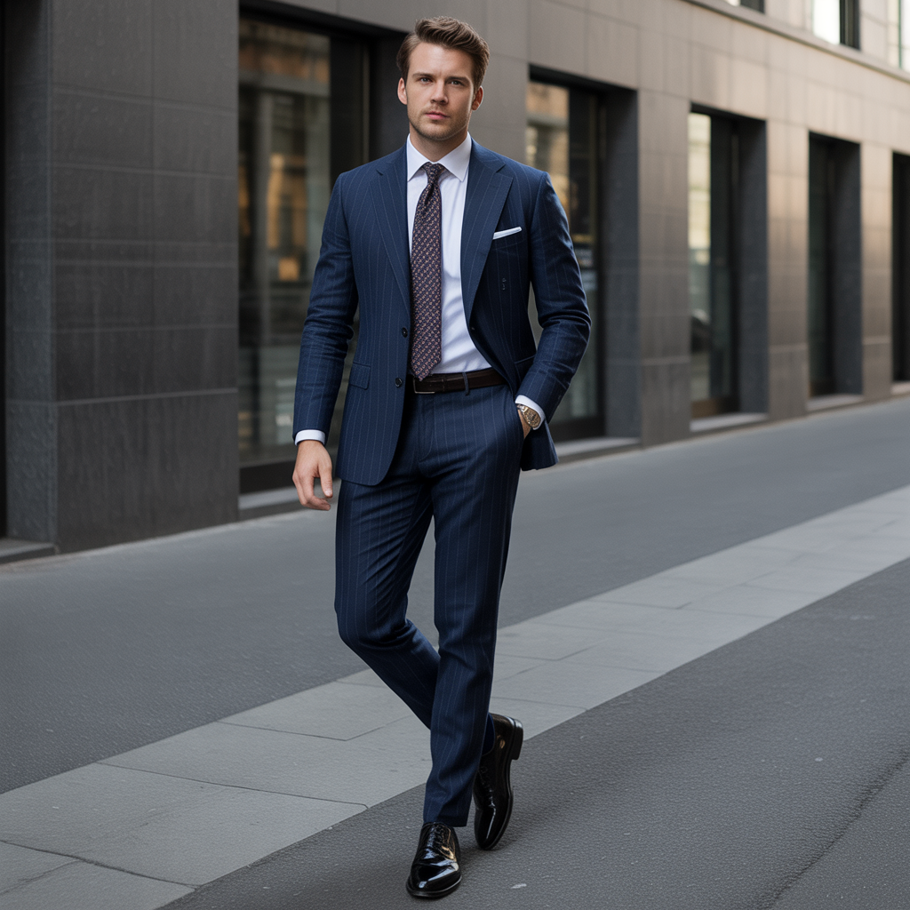navy blue suits