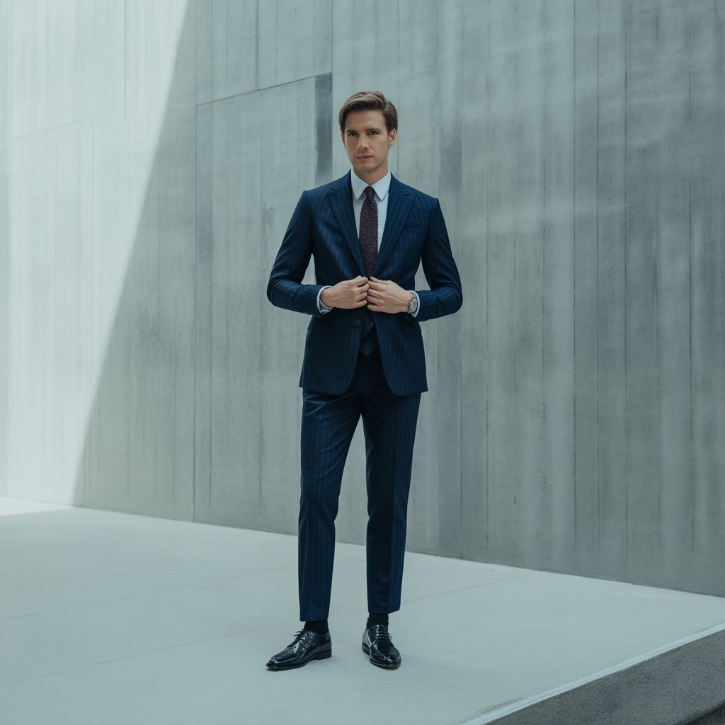 navy blue suits