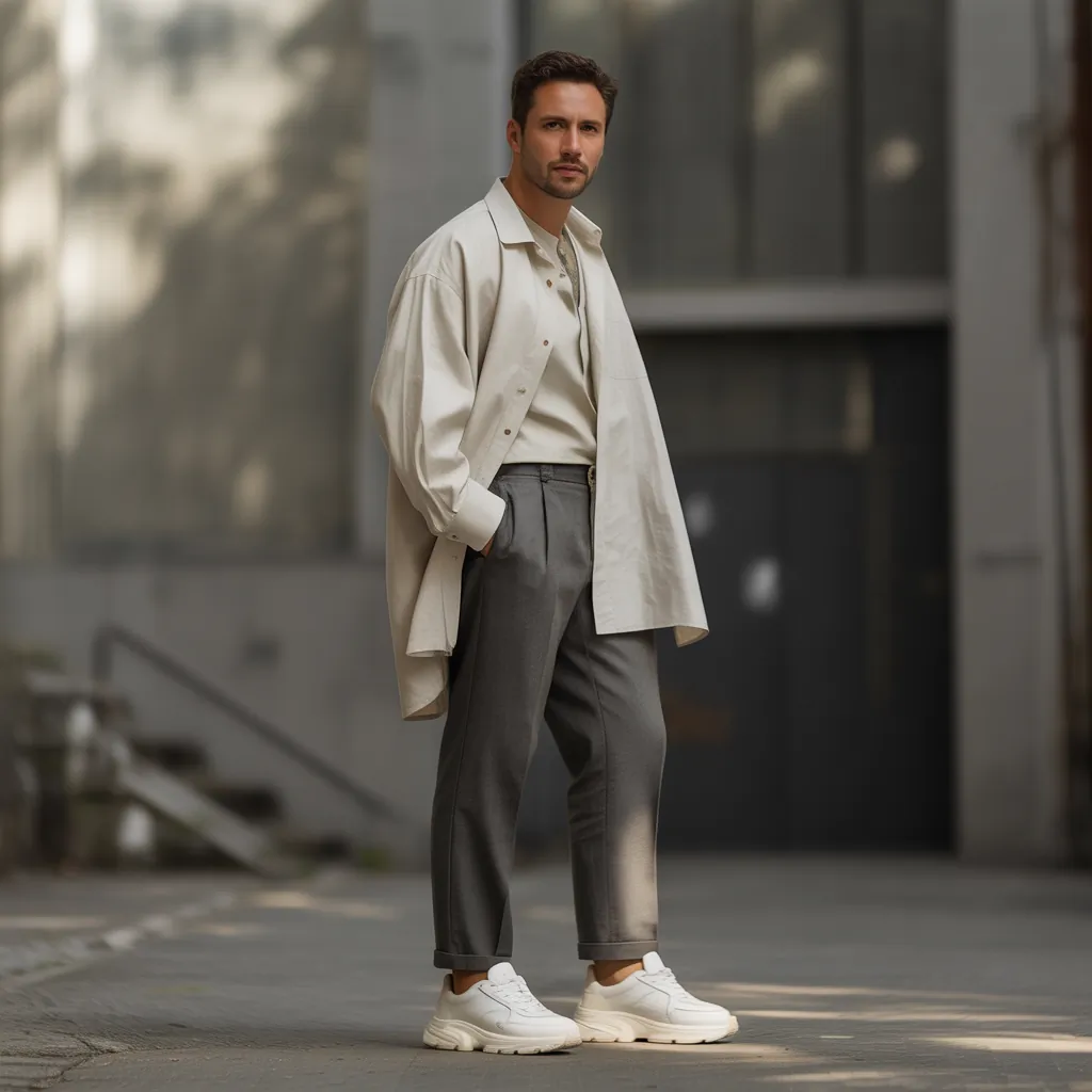 oversized shirt outfit