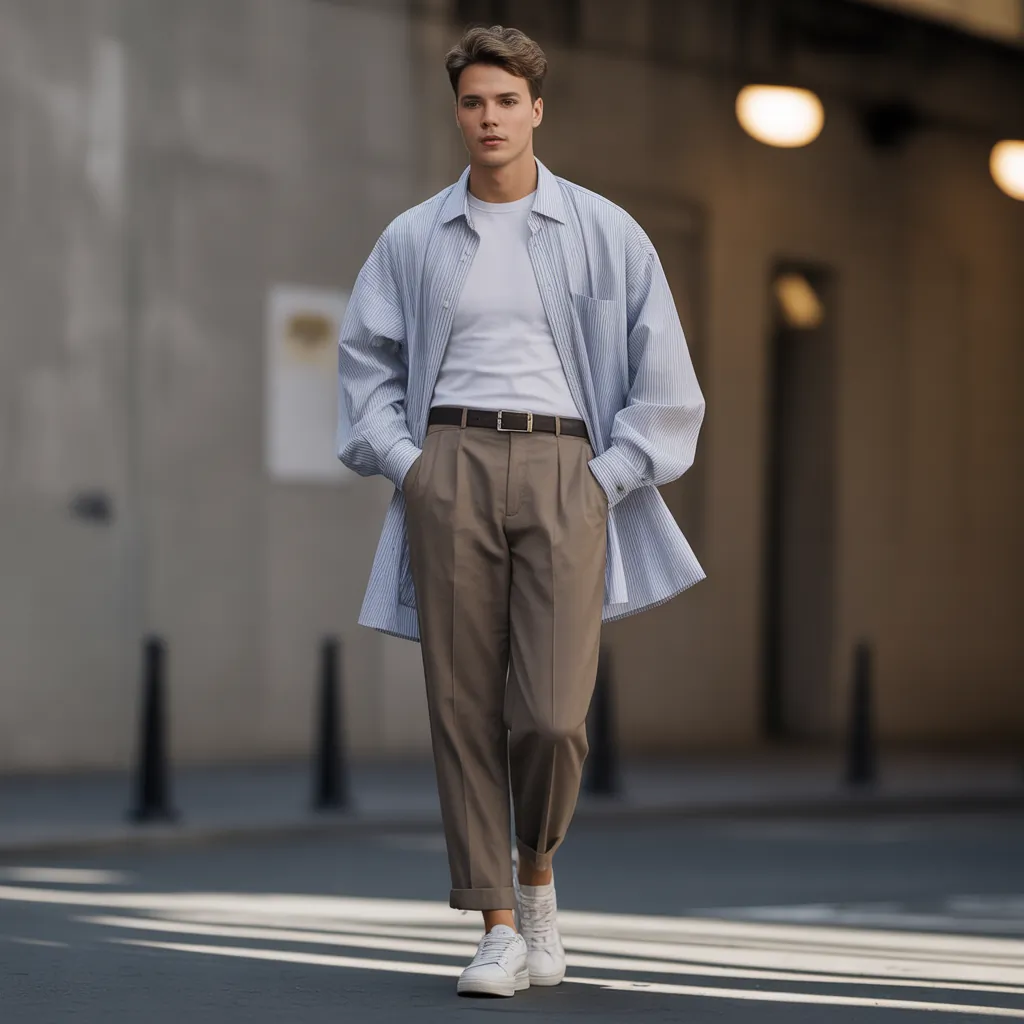 oversized shirt outfit