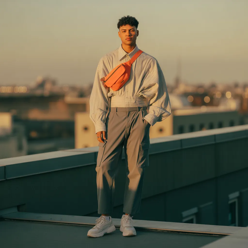 oversized shirt outfit