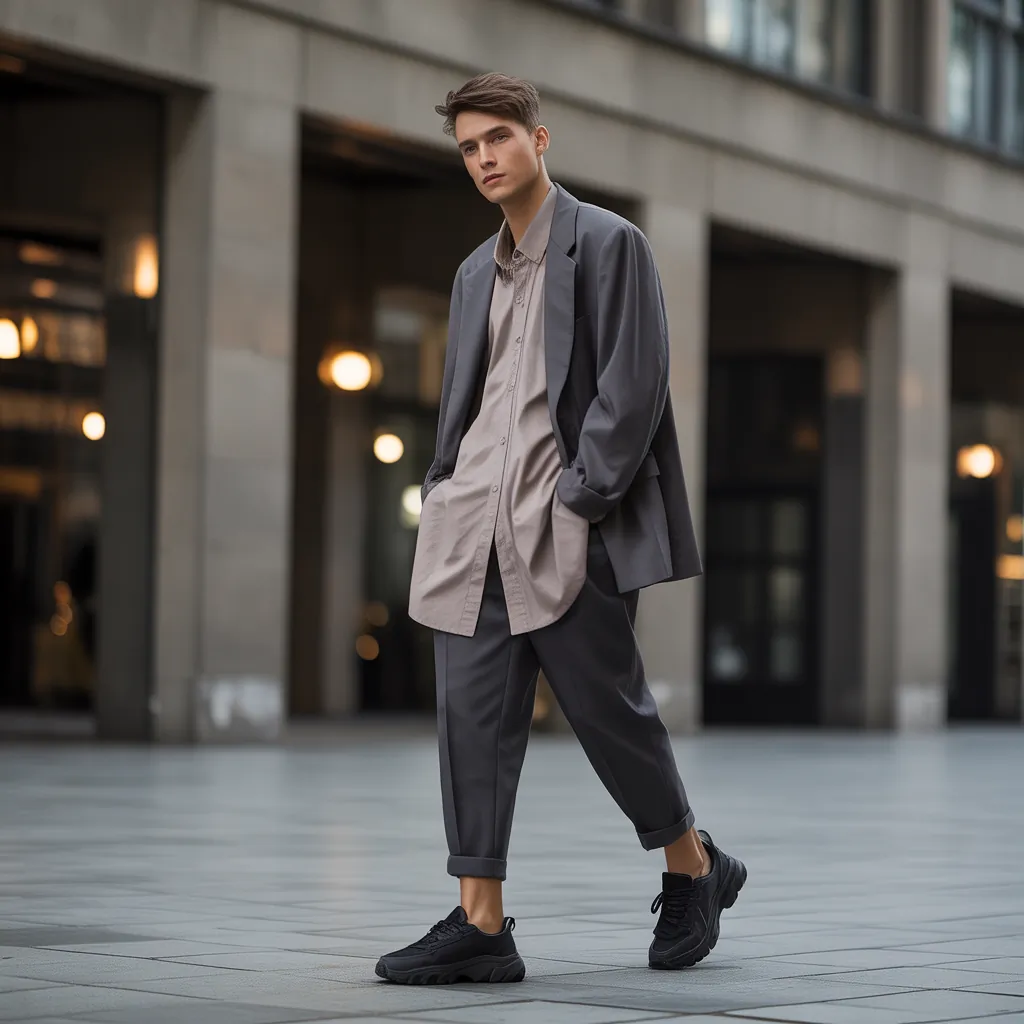 oversized shirt outfit