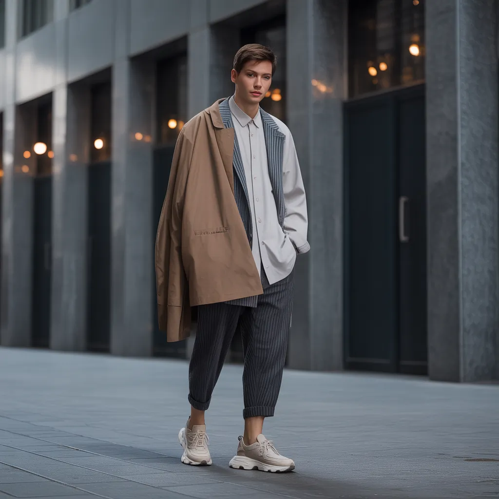 oversized shirt outfit