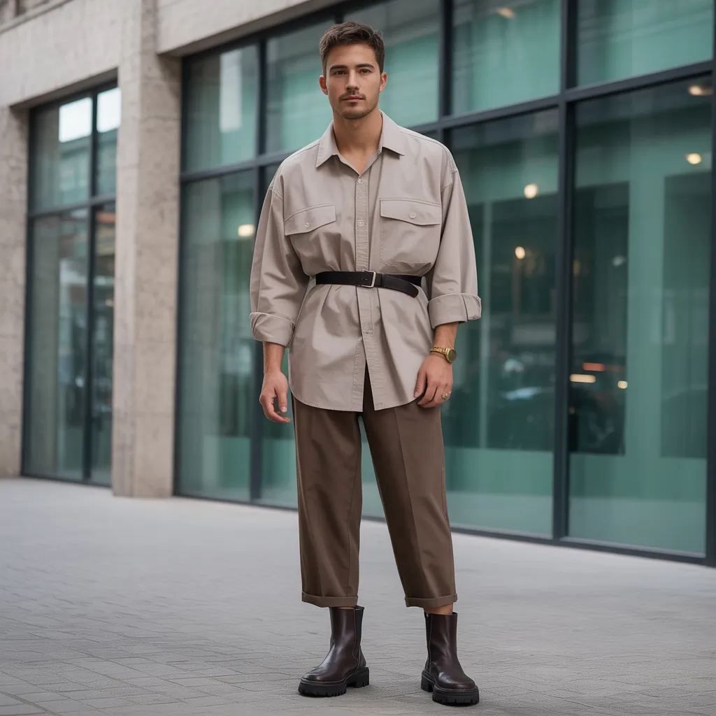 oversized shirt outfit