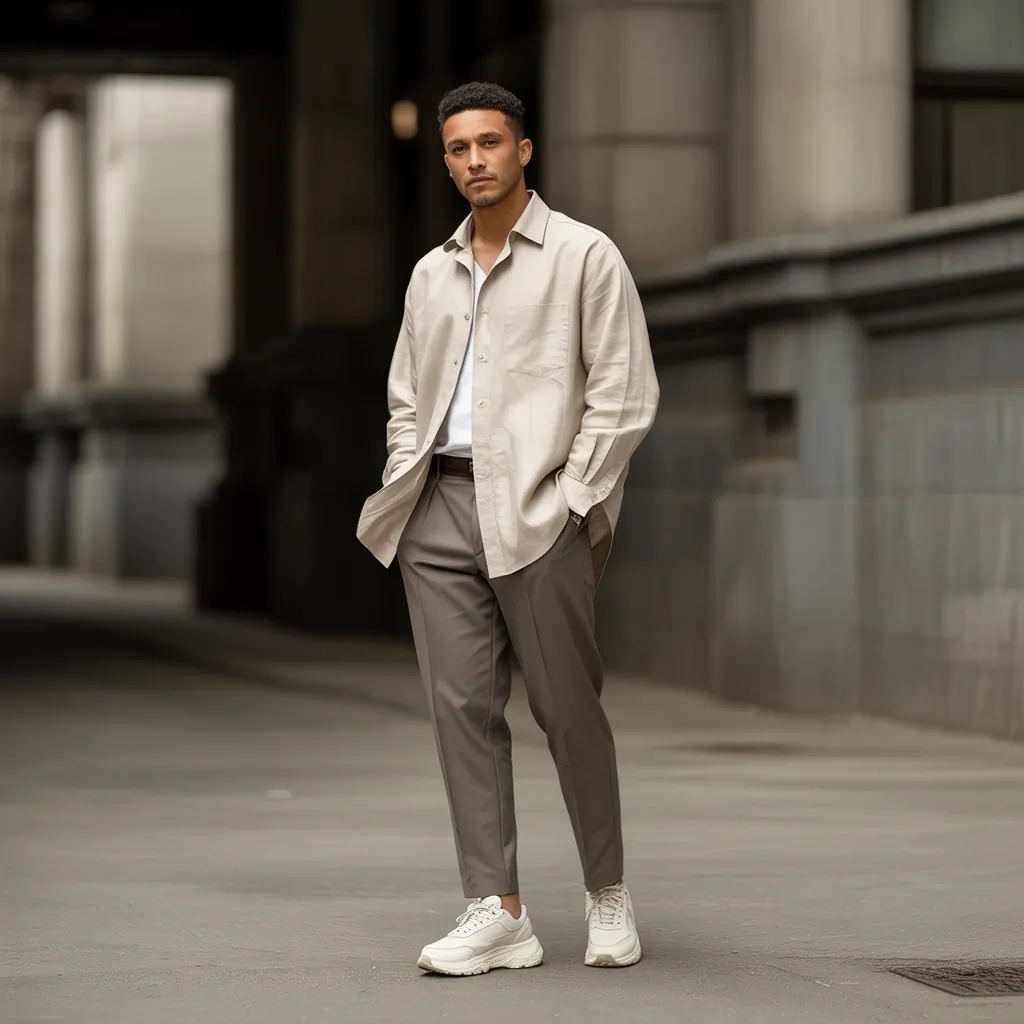 oversized shirt outfit