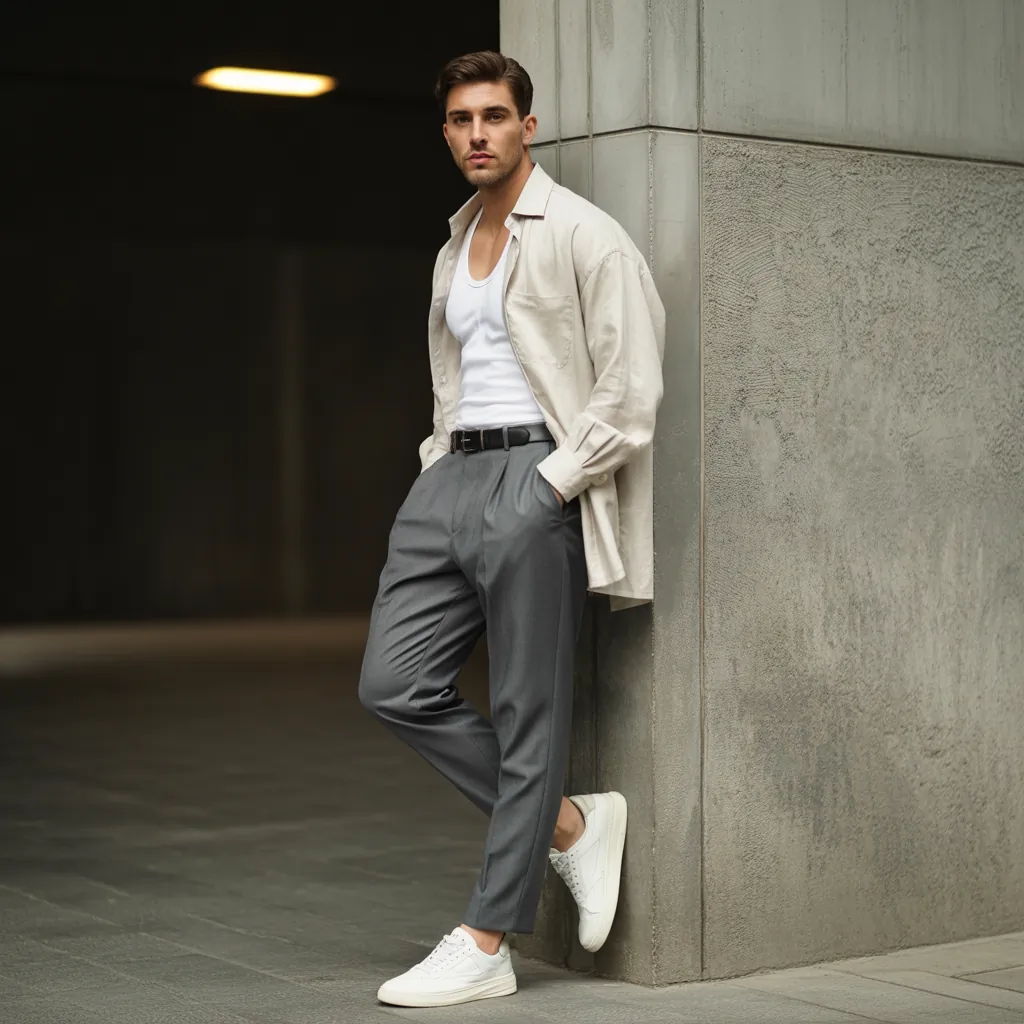 oversized shirt outfit