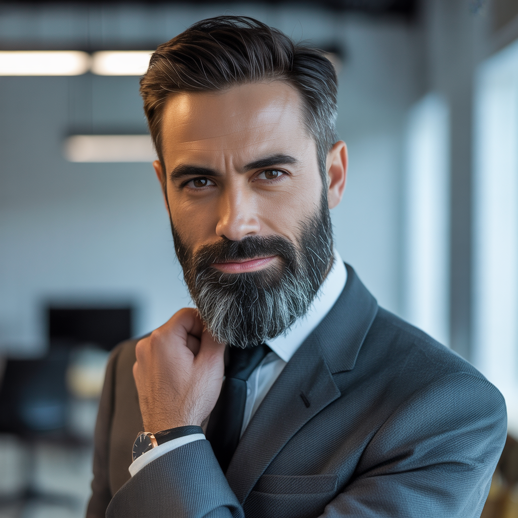 pointed beard styles