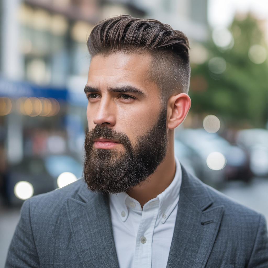 pointed beard styles