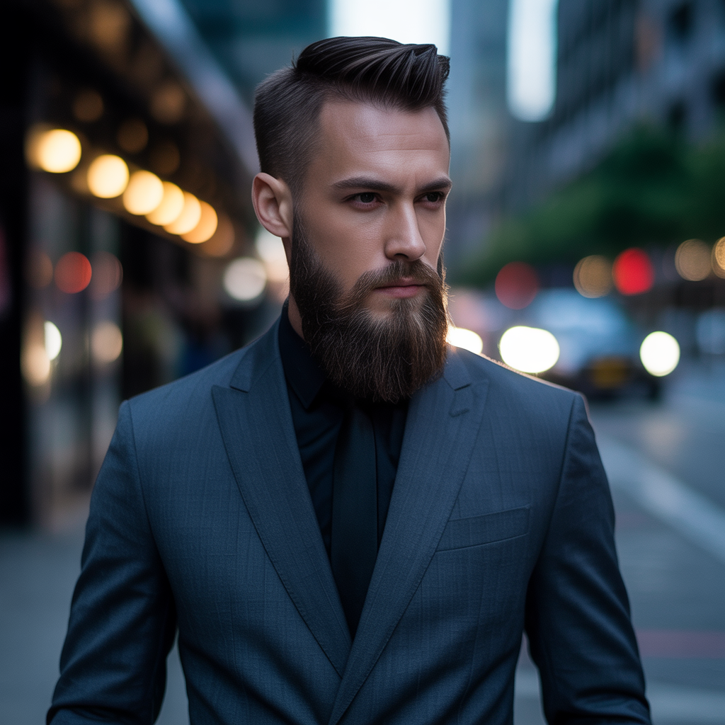 pointed beard styles