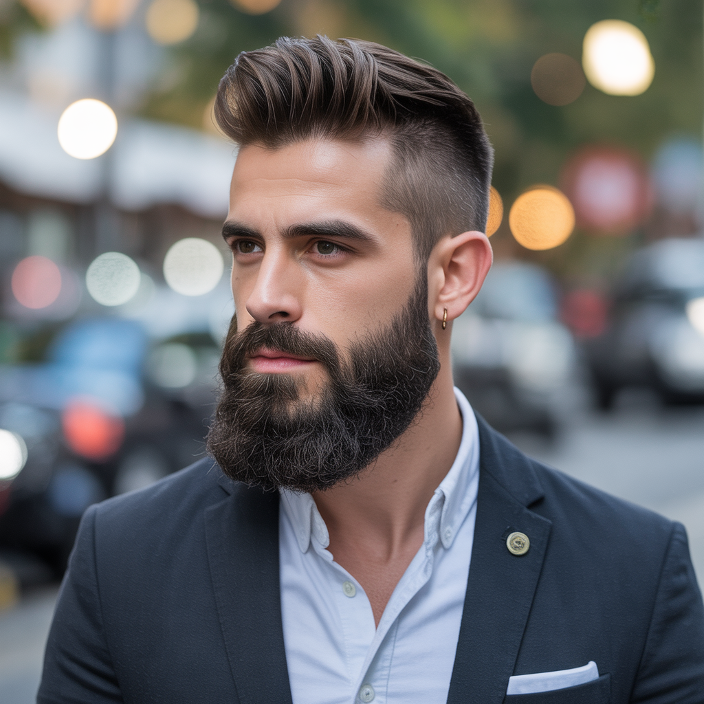 pointed beard styles