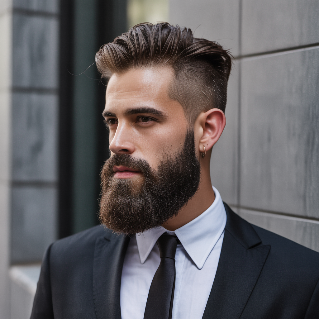 pointed beard styles