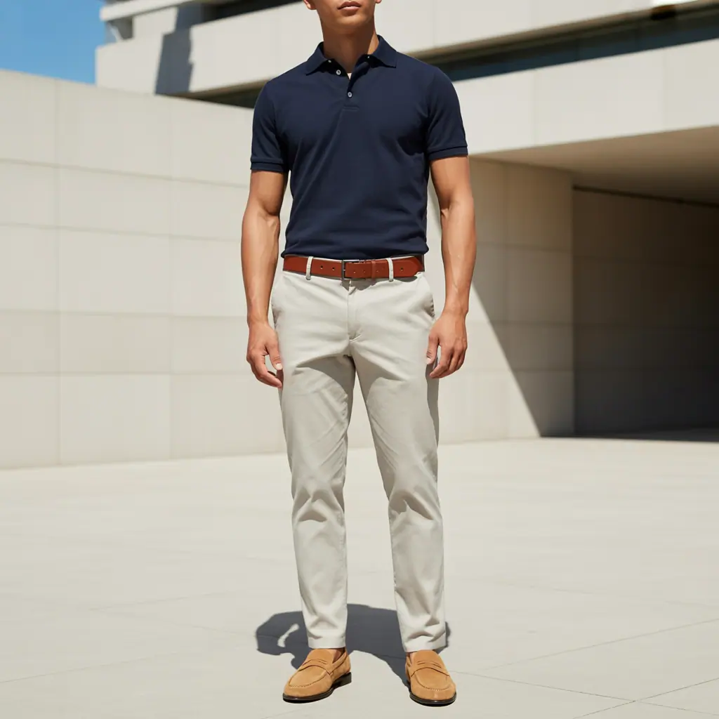 polo shirt outfit