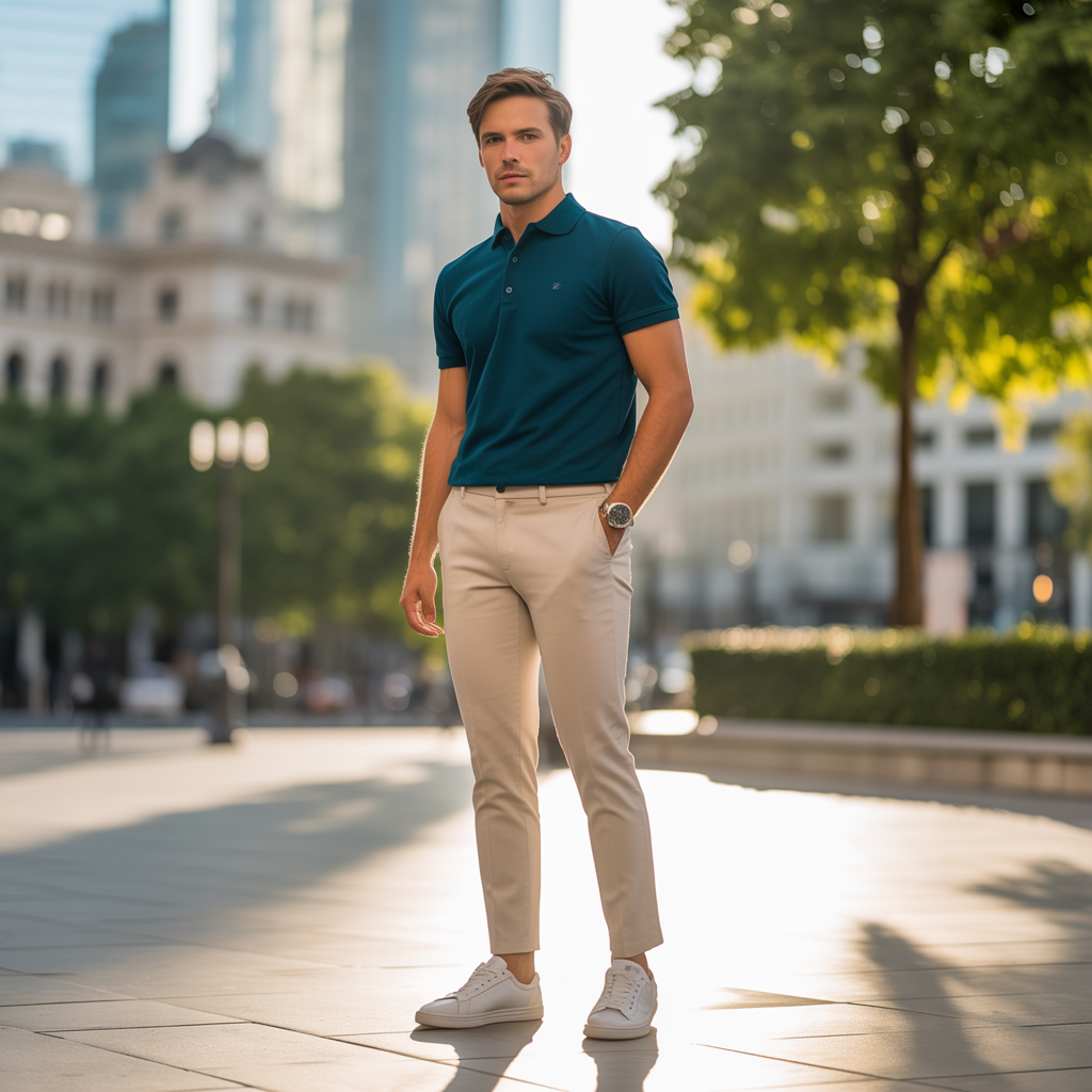 polo shirt outfit