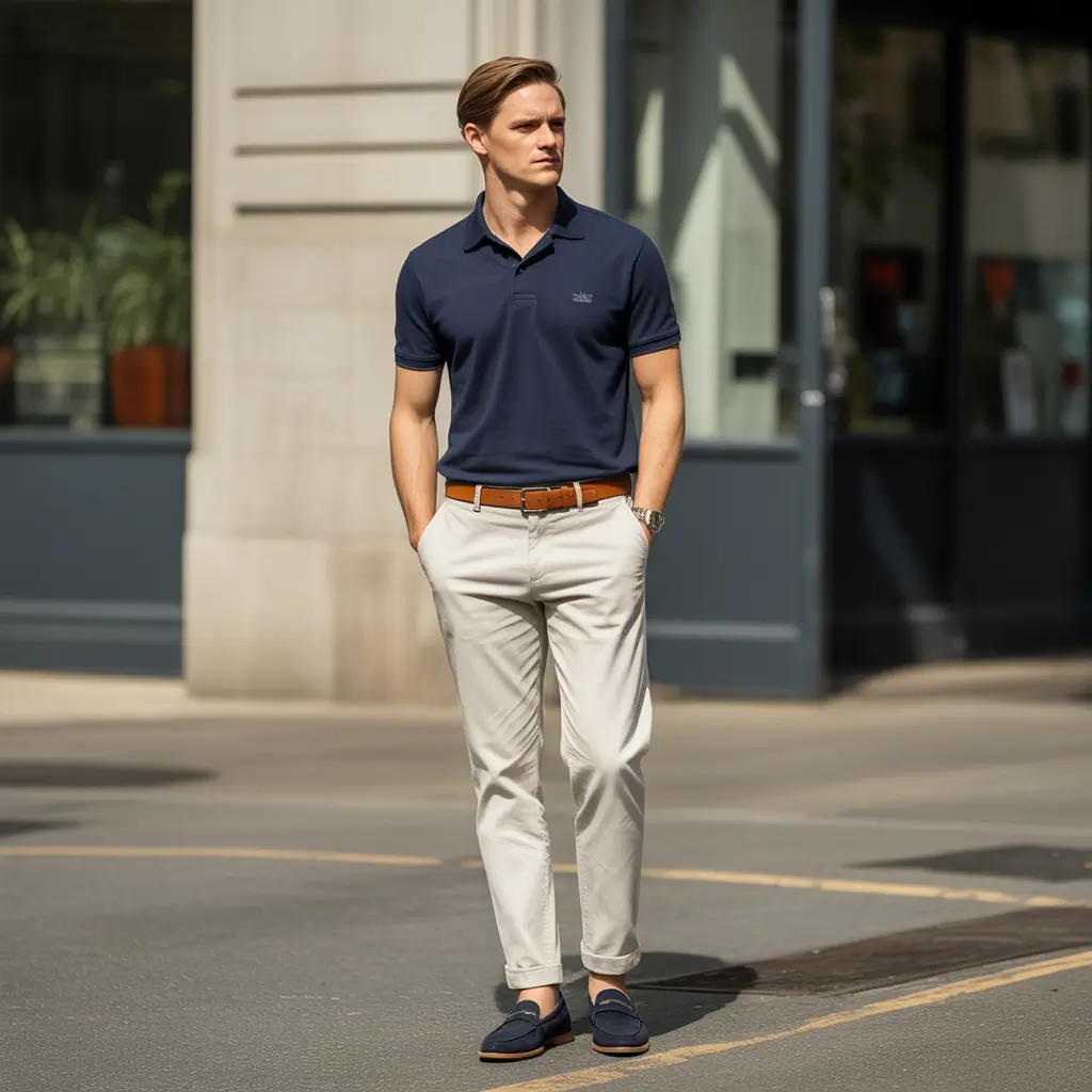 polo shirt outfit