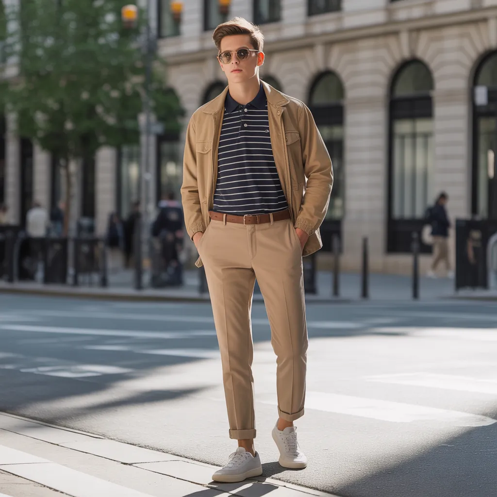 polo shirt outfit