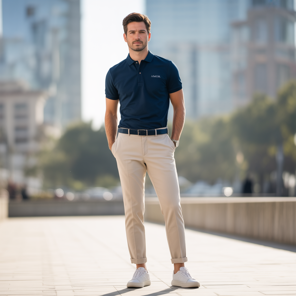polo shirt outfit