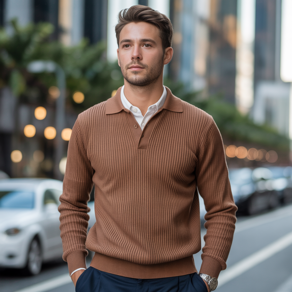 polo sweater