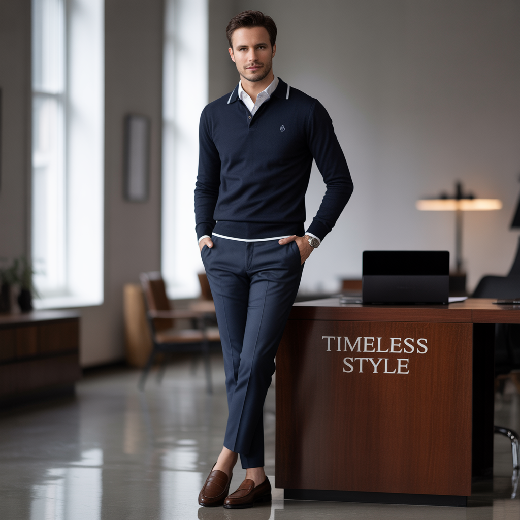 polo sweater outfit