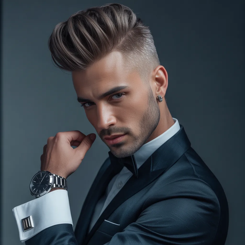 powerful hairstyles for receding hairline