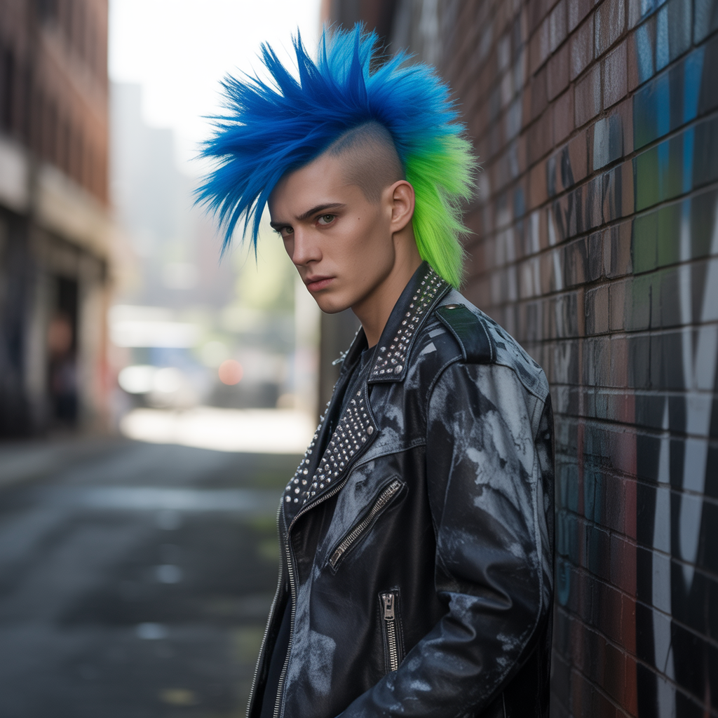 punk hairstyles men
