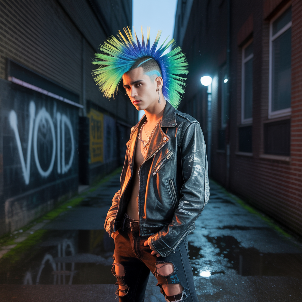 punk hairstyles men