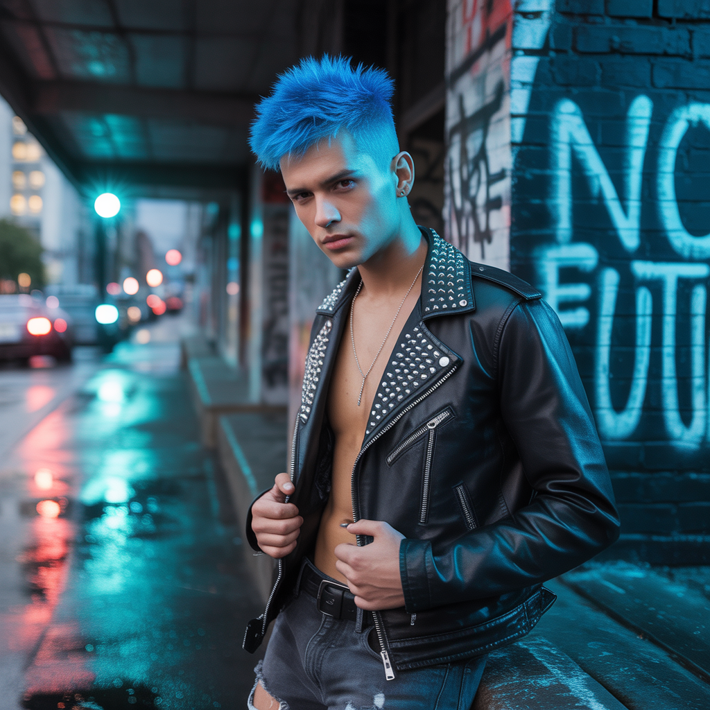 punk hairstyles men