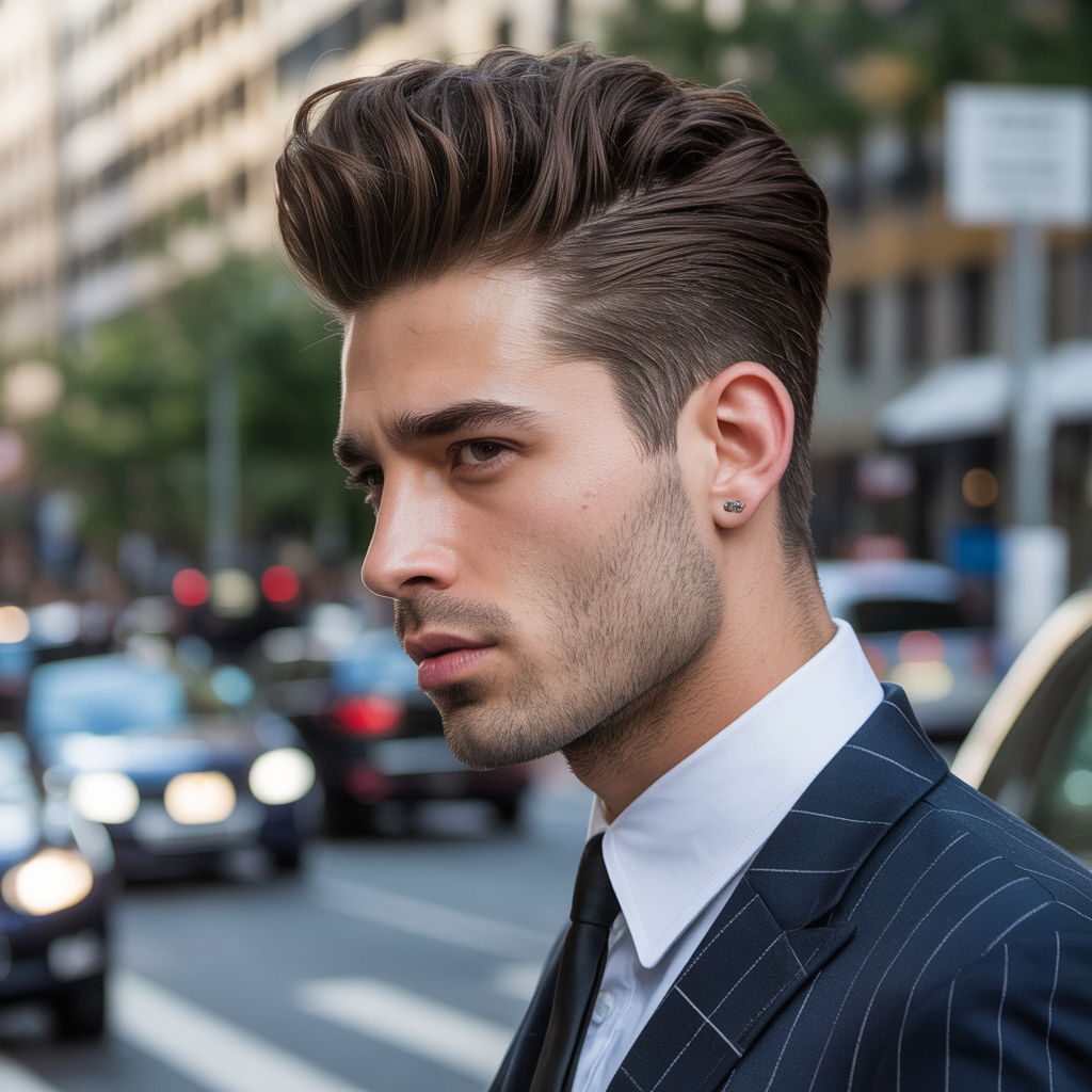 quiff haircut styles