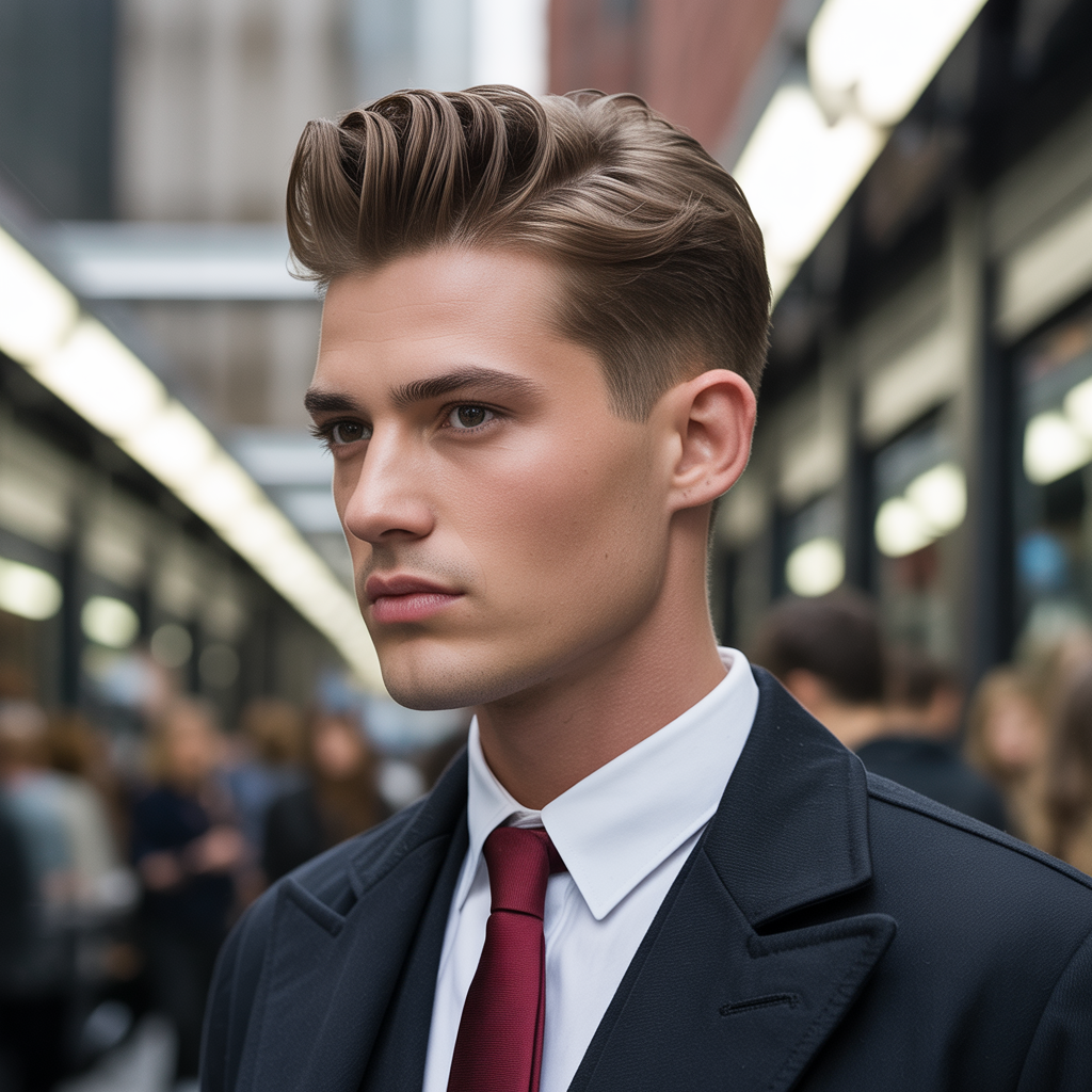quiff hairstyle men