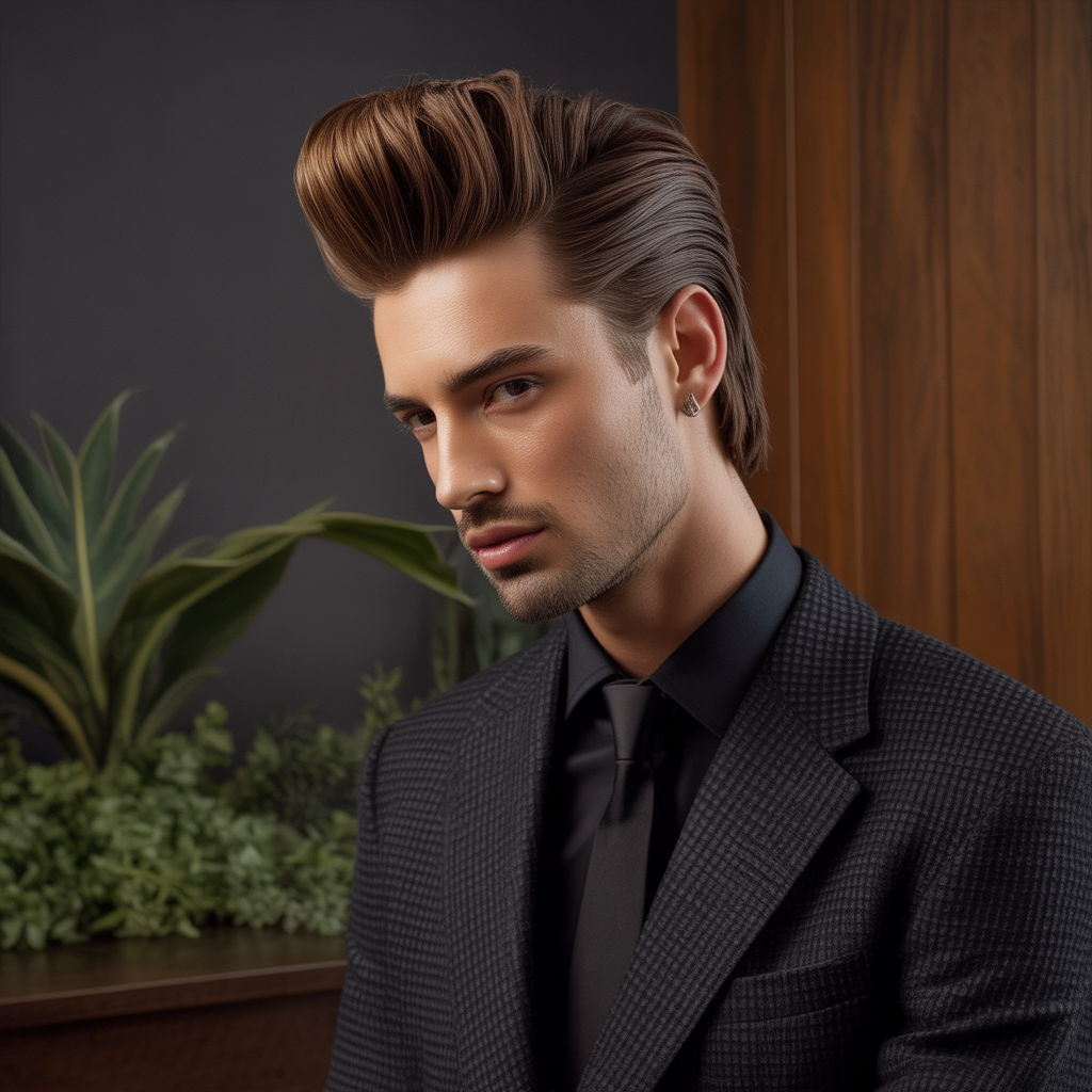 quiff hairstyle men