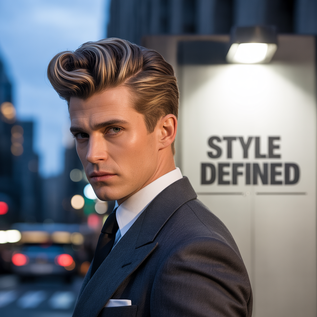 quiff hairstyle men