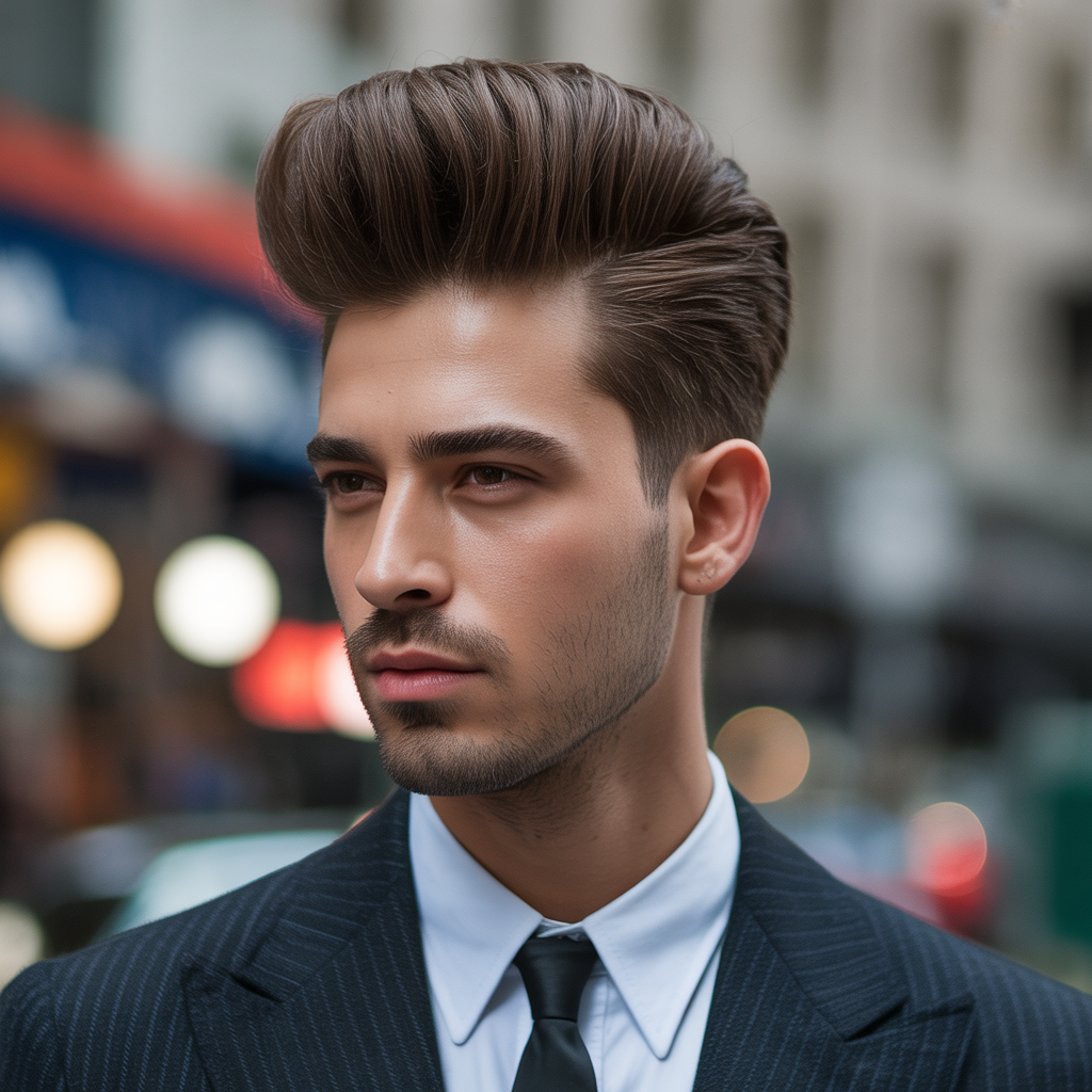 quiff hairstyle men